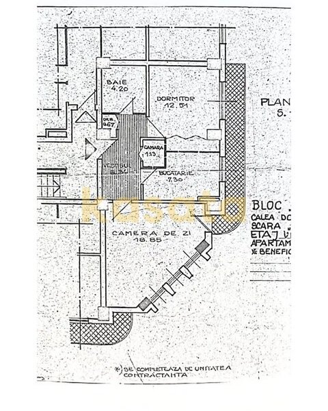 Romana, Dorobanti, oportunitate, apartament 2 camere, bloc 1980.
